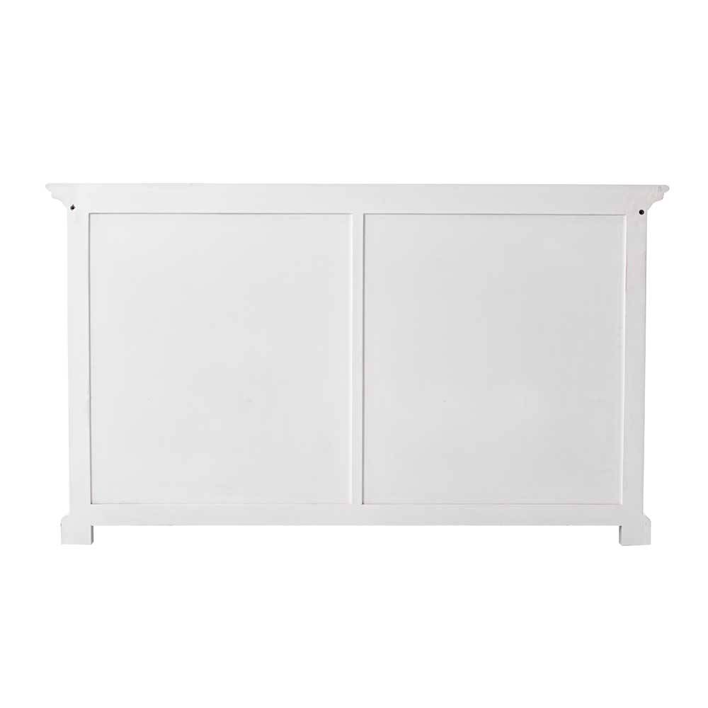 Offenes Sideboard Lacromas in Weiß 145 cm breit