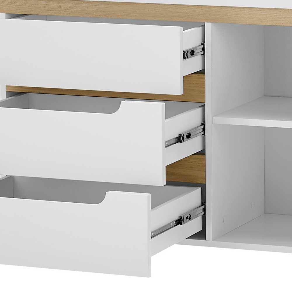 Sideboard Jasturian im Skandi Design 160 cm breit