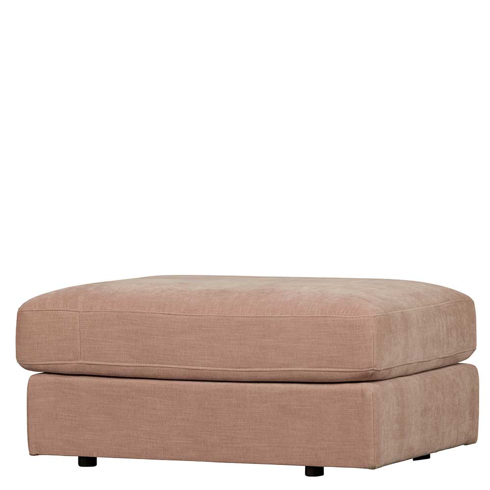 Rosa Couchhocker Oktamian für Modulsofa 44 cm Sitzhöhe