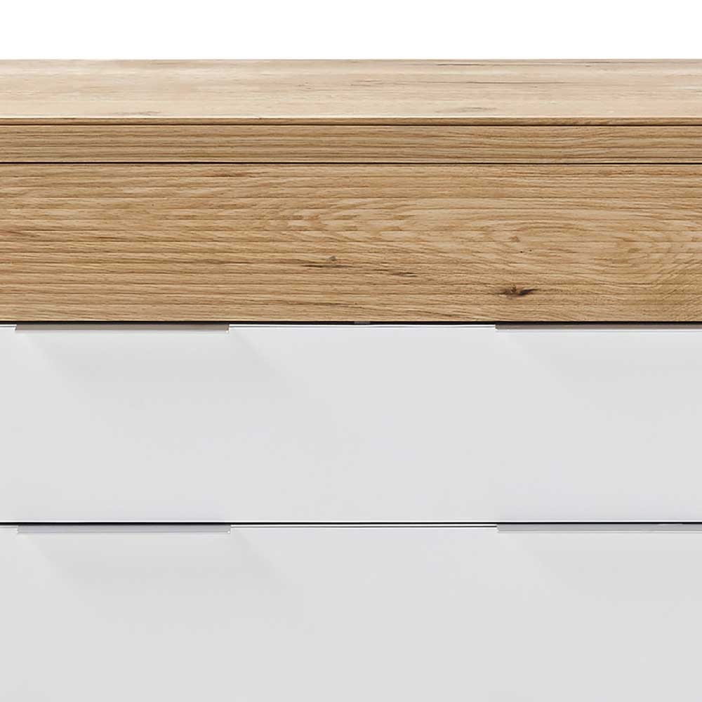 Esszimmersideboard Rissino im Skandi Design mit vier Schubladen