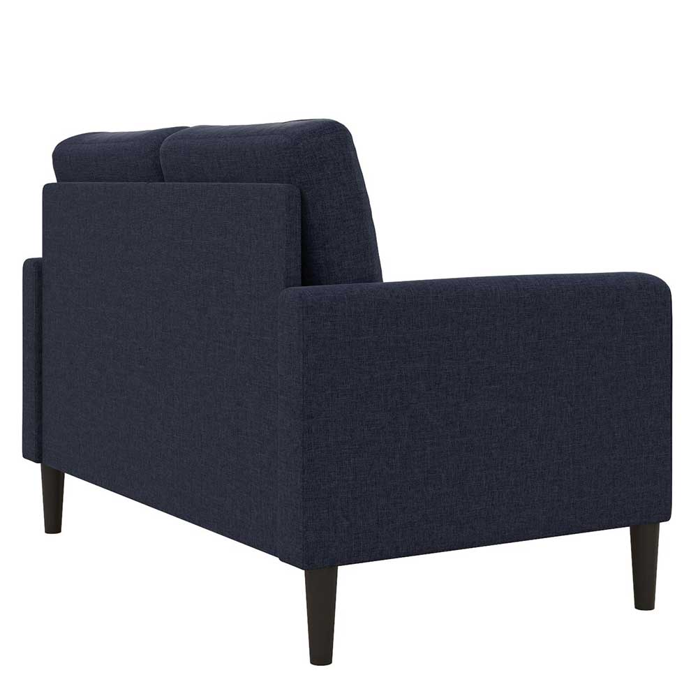 Dunkelblaues Sofa Helinde mit zwei Sitzplätzen 162 cm breit