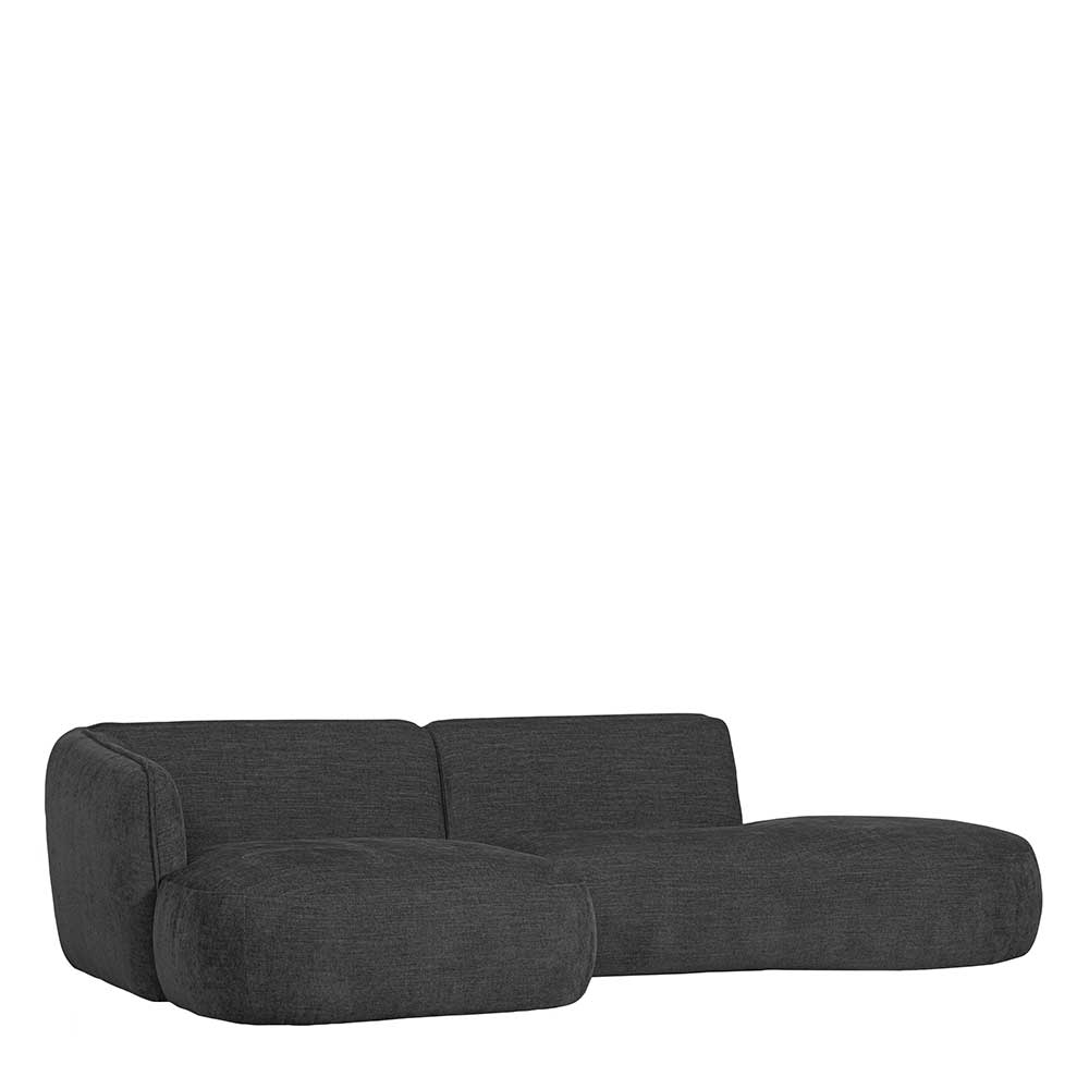 Modernes Polstersofa Emirello in Grau kurzer Schenkel rechts oder links