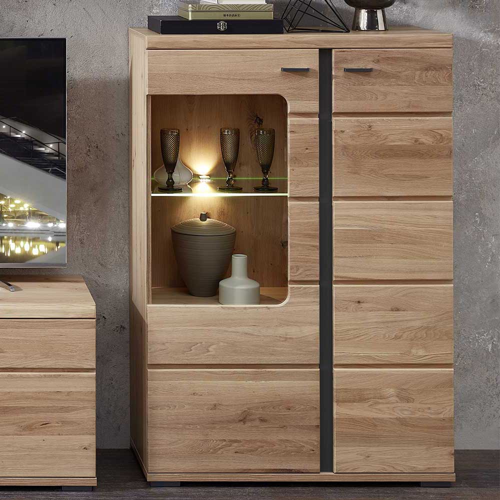 Esszimmer Highboard Cacervo mit LED Beleuchtung in modernem Design