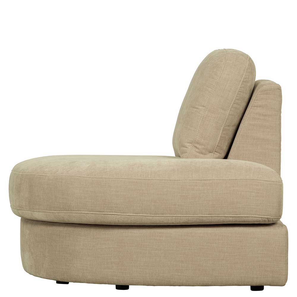 Zweisitzer Modulsofa Pilamonia in Beige - Rücken echt bezogen