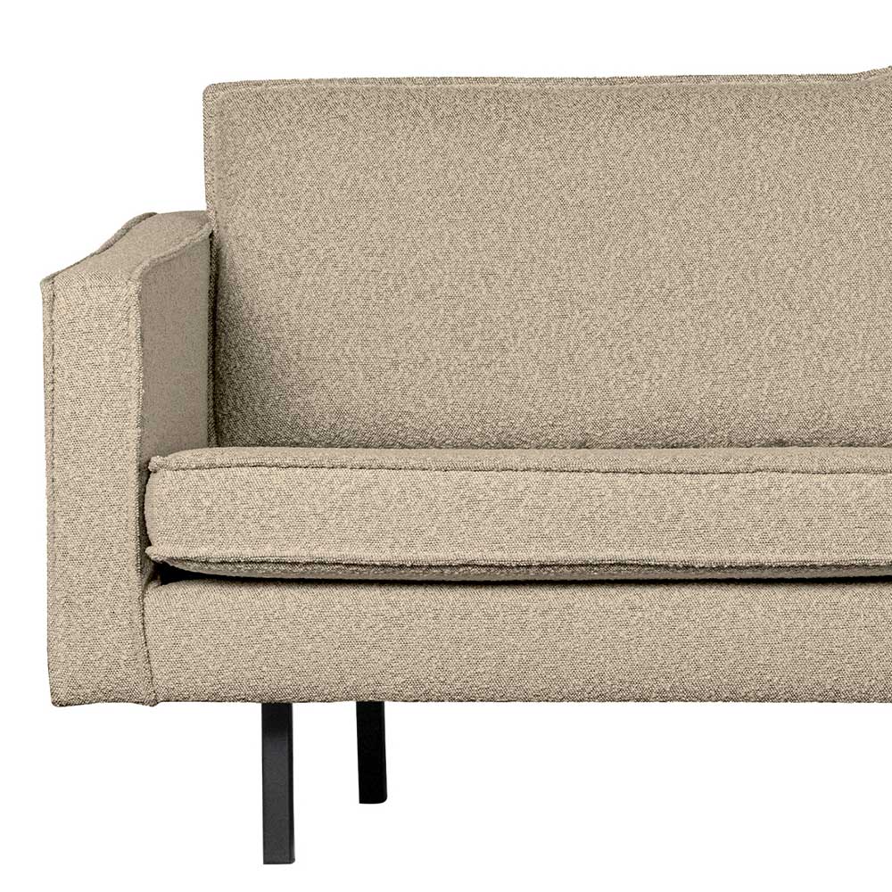 Wohnzimmer Ecksofa Catanias in Beige Boucle 300 cm breit