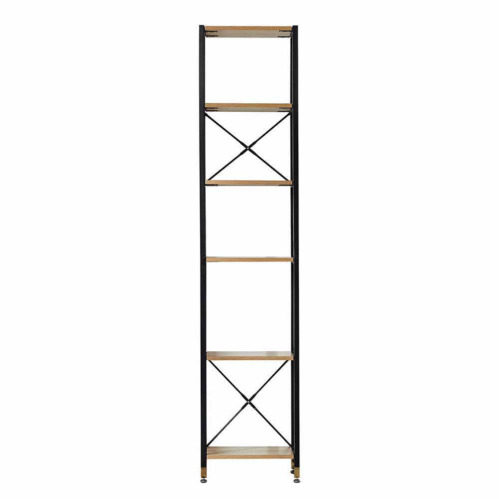 Kompakt Garderobe Cacia im Industry und Loft Stil 210 cm hoch