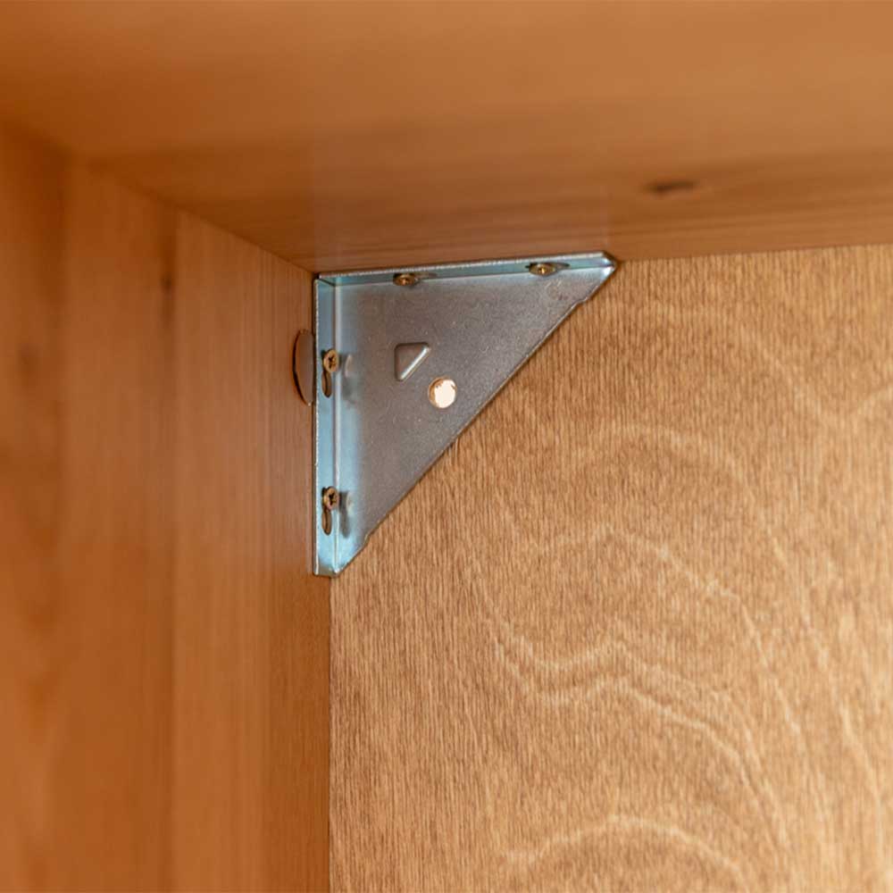 Highboard Deruta mit Glastür und LED Beleuchtung