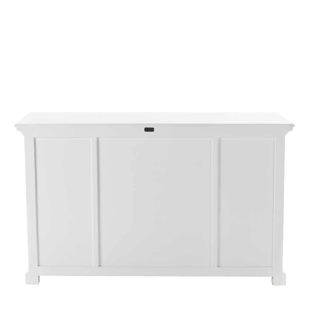 Weißes Esszimmersideboard Relisas im Landhausstil 145 cm breit