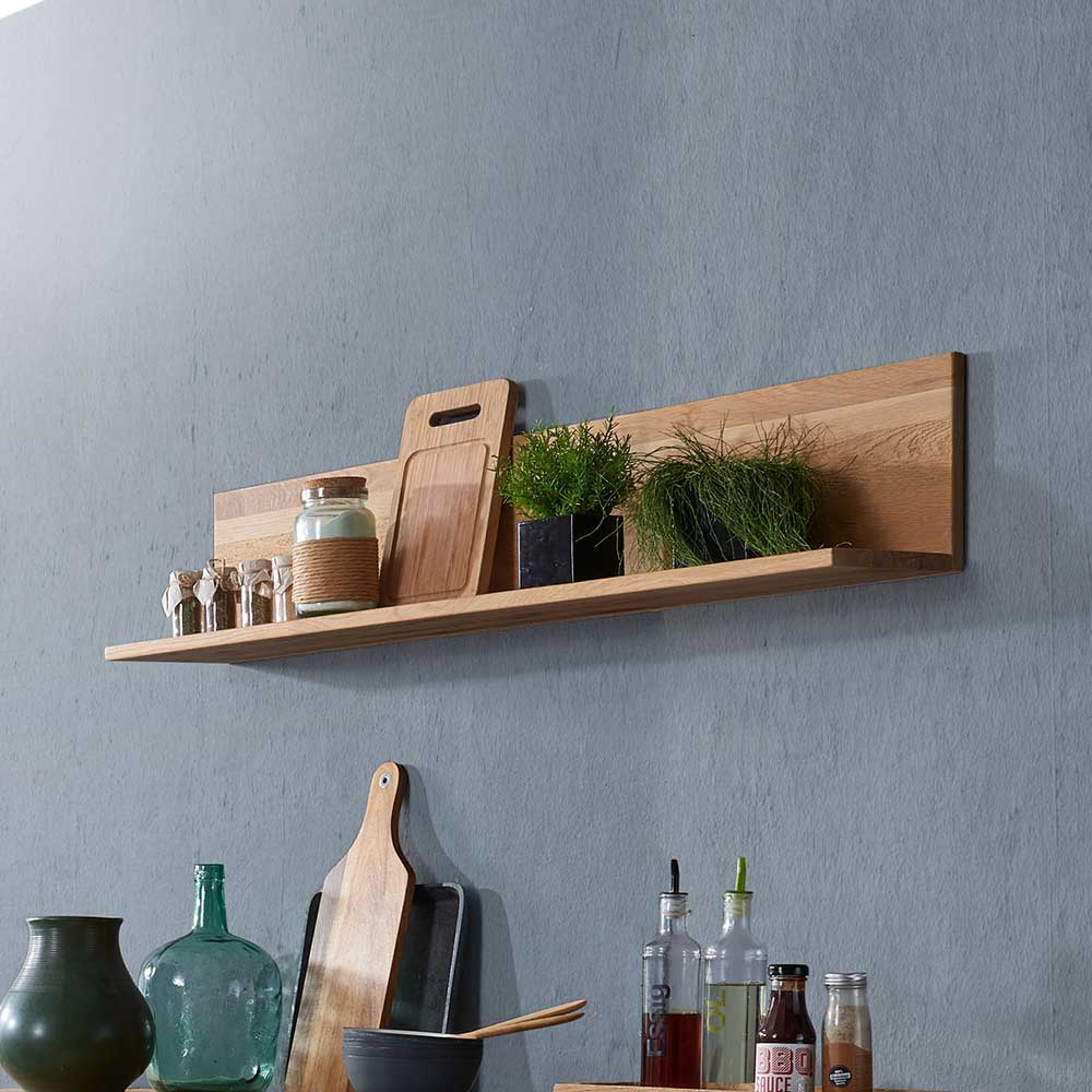 Wandboard Lapcassa aus Wildeiche Massivholz modern