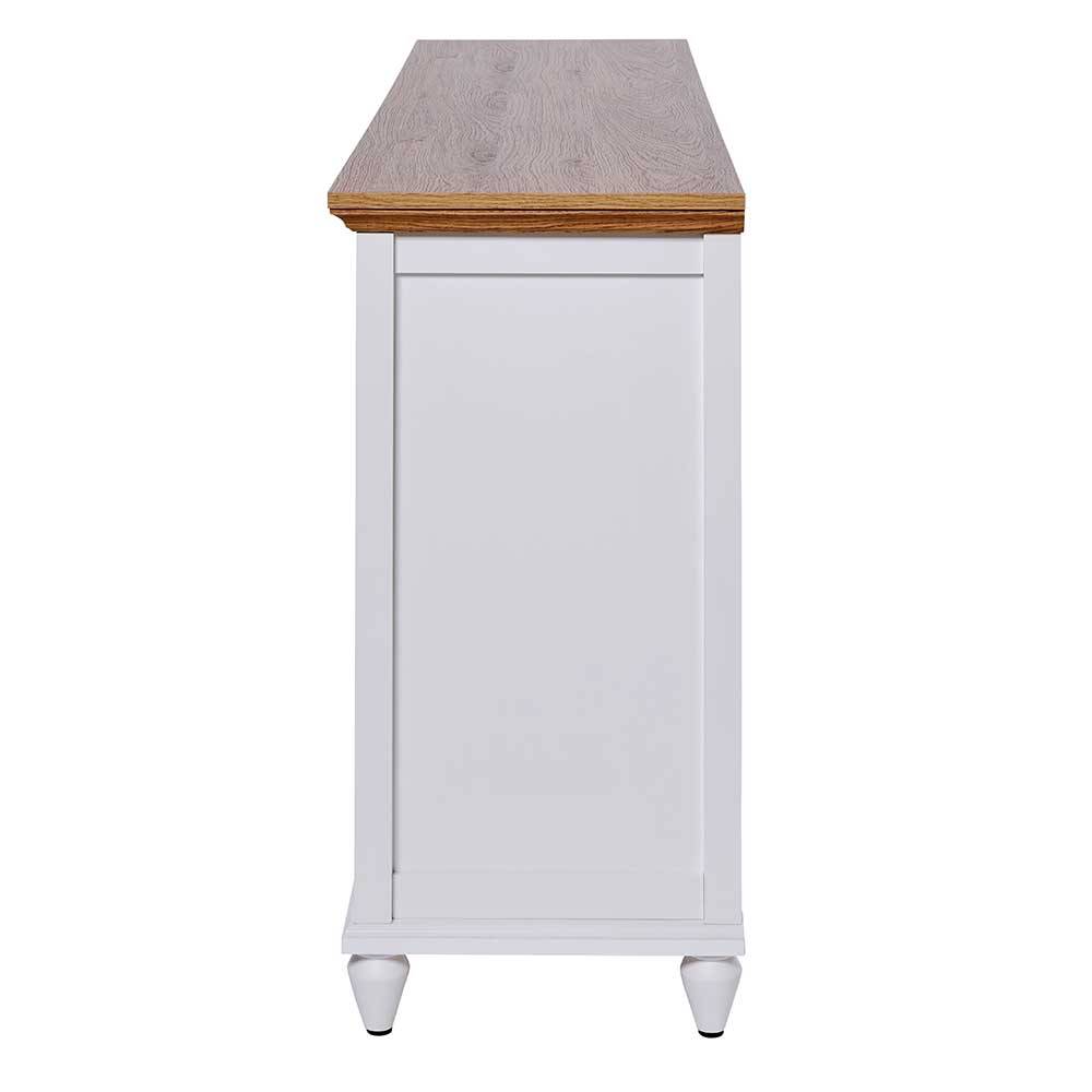 Sideboard Ossana mit drei Schubladen im Landhausstil