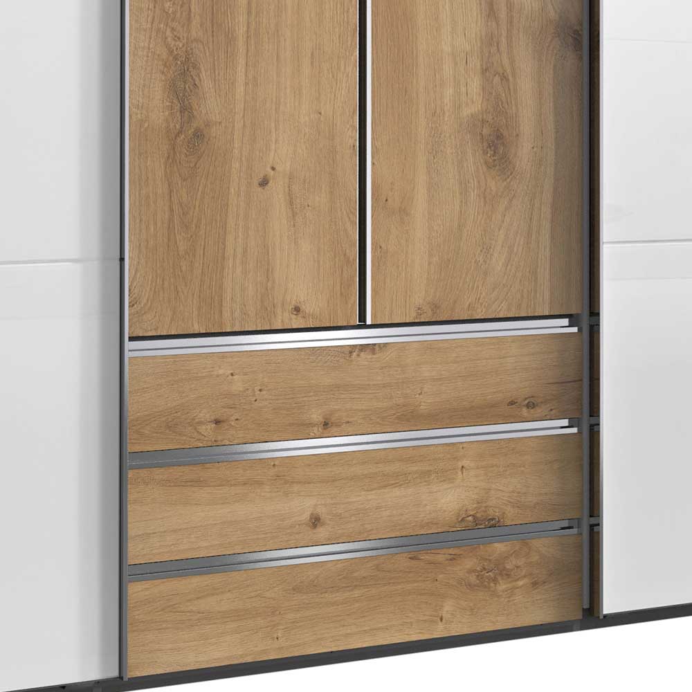 Kleiderschrank mit Schubladen Gizmeal in modernem Design Made in Germany