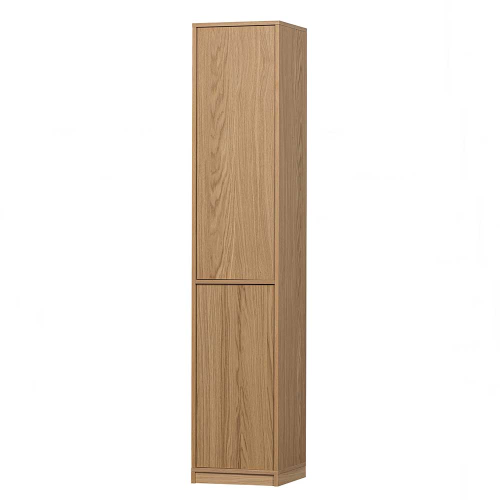 Schrank Modul Wohnzimmer Shinin in Eichefarben 199 cm hoch