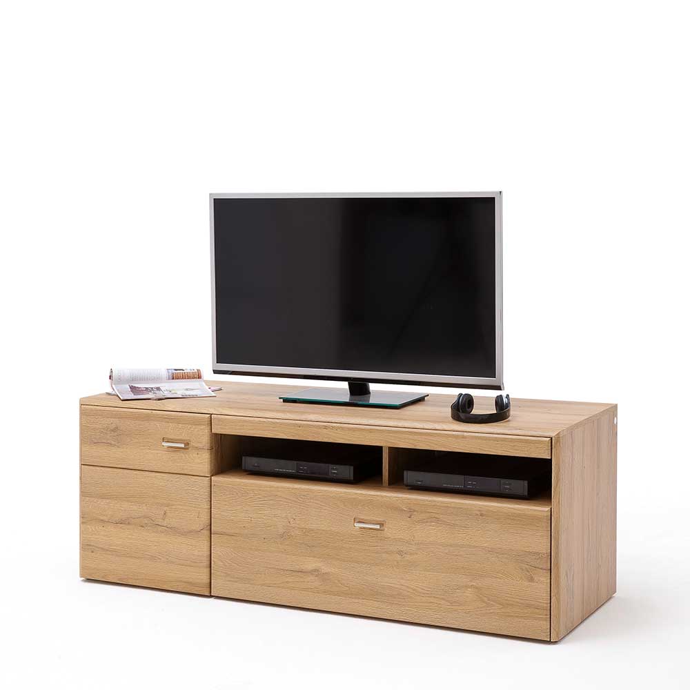 TV Board Zidrella in Wildeichefarben 55 cm hoch