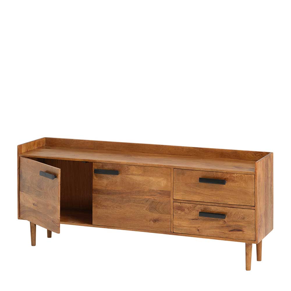 Sideboard Ezeiza aus Mangobaum Massivholz 180 cm breit