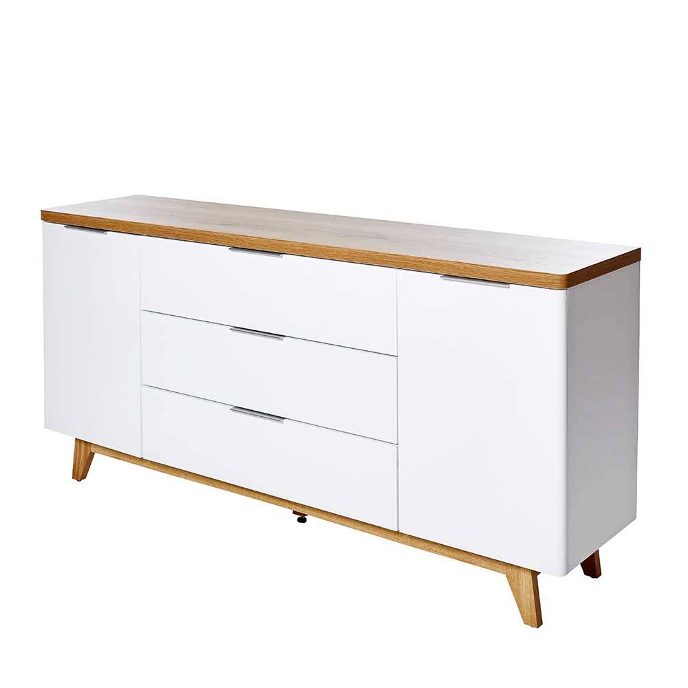 Sideboard Hajelua mit drei Schubladen im Skandi Design