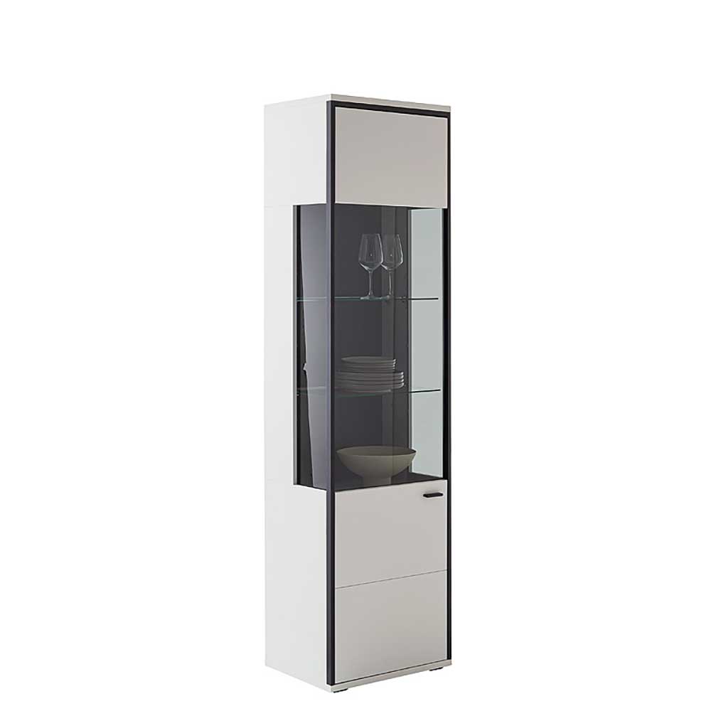 Schrank Vitrine Ukai in modernem Design 54 cm breit