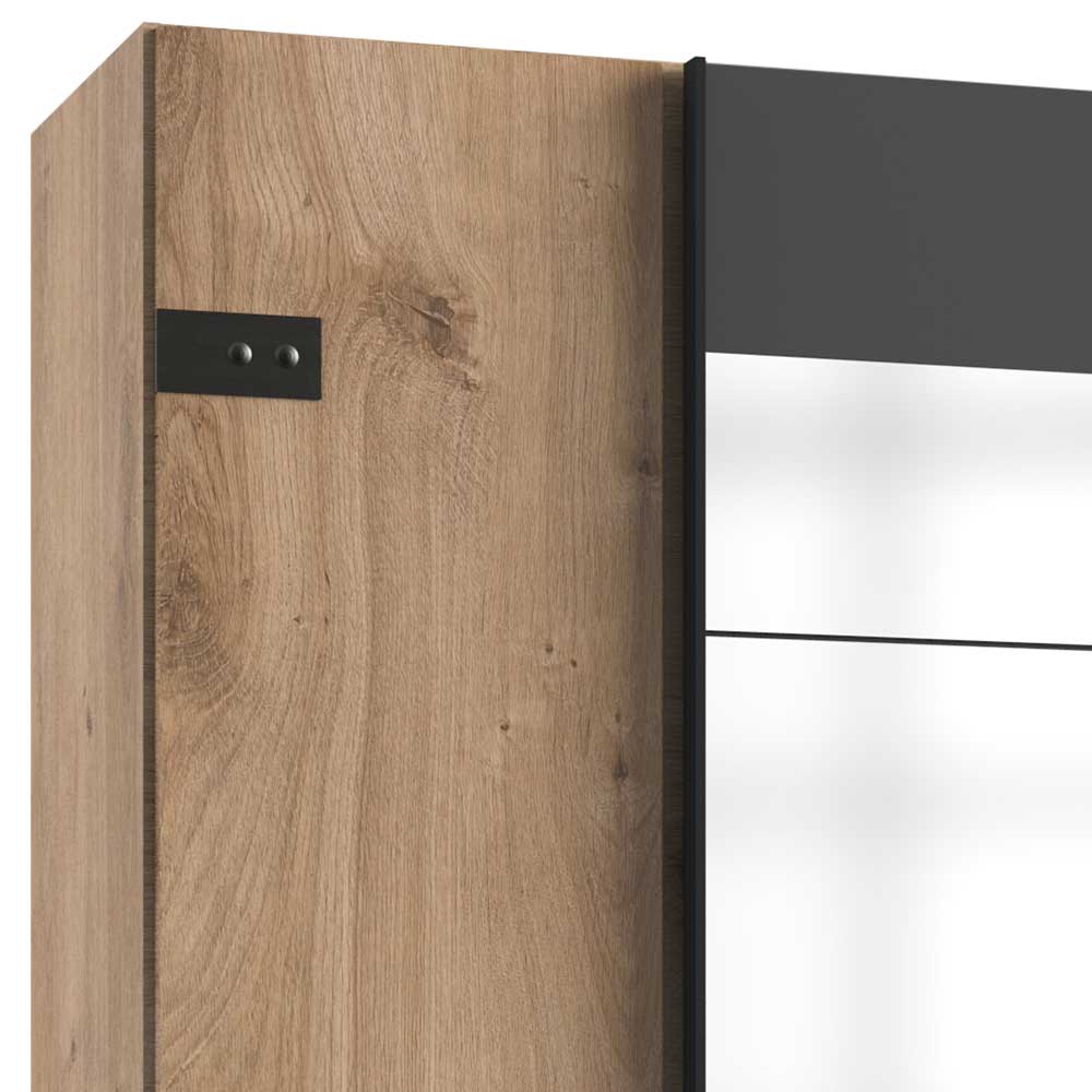 Schiebetürenschrank Latizia mit Spiegeln 272 cm breit