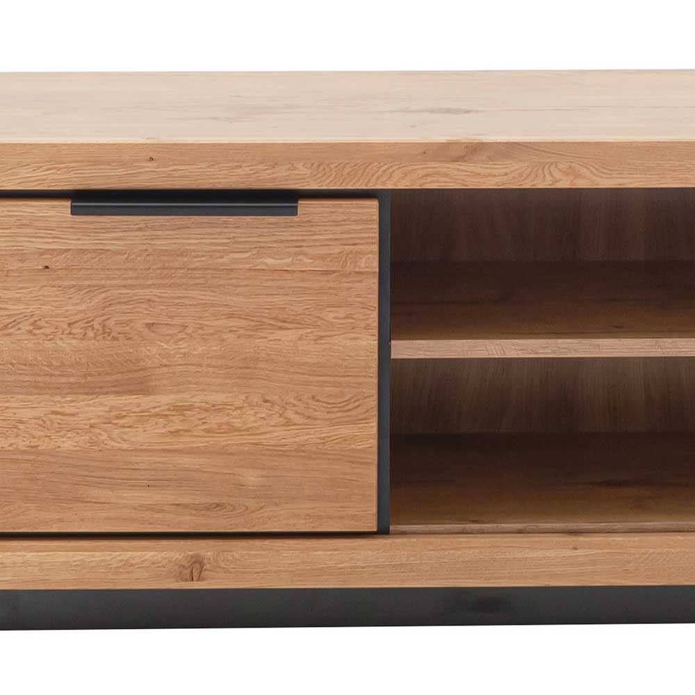 Fernsehunterschrank Jayva in Wildeichefarben 123 cm breit