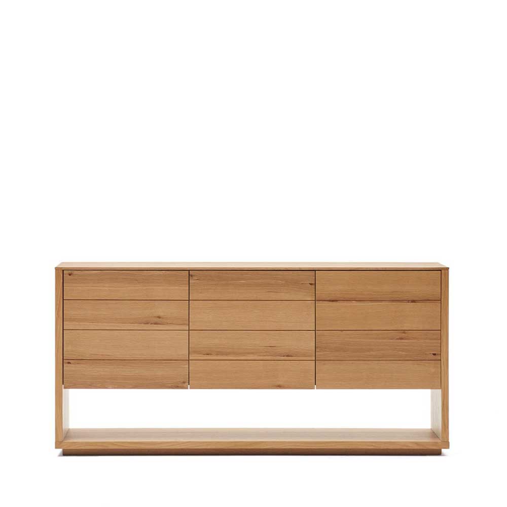 Esszimmersideboard Blax in Eichefarben furniert und lackiert