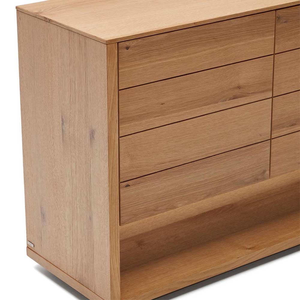 Esszimmersideboard Blax in Eichefarben furniert und lackiert