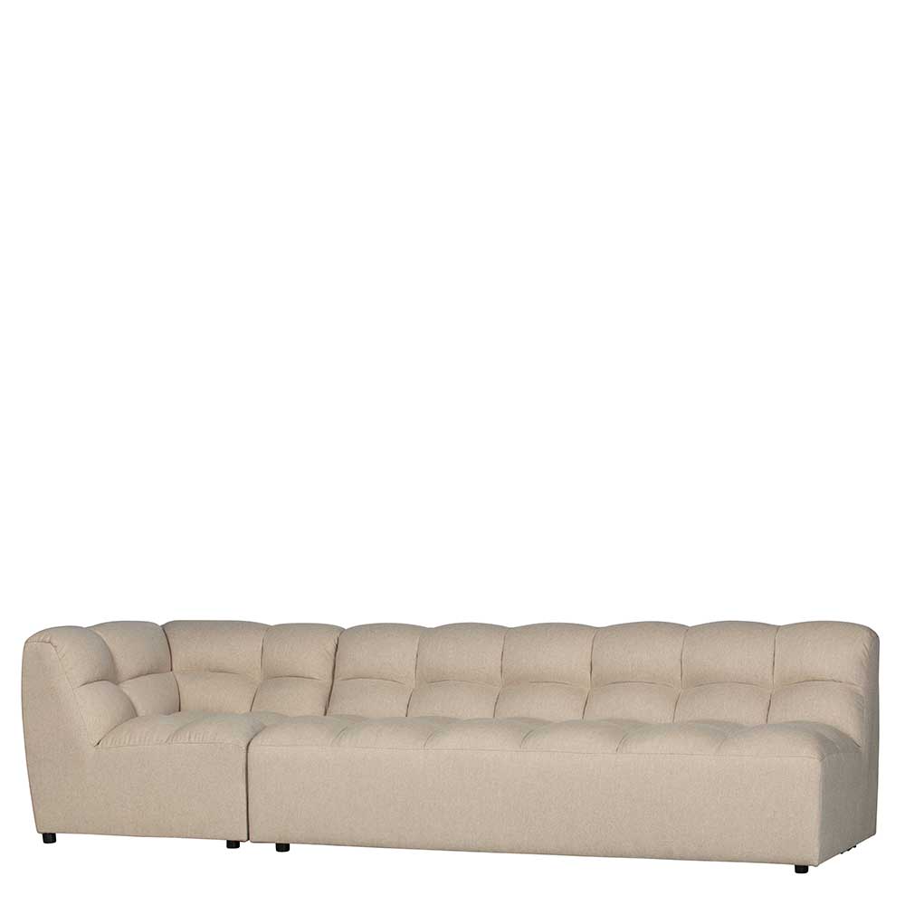 Modulsofa Eckelement Africo in Beige - modernes Design