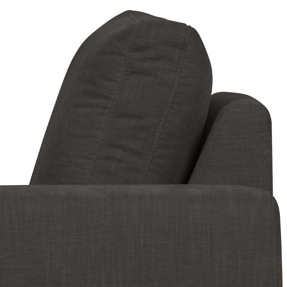 Sofa Element Trois in Anthrazit 115 cm breit