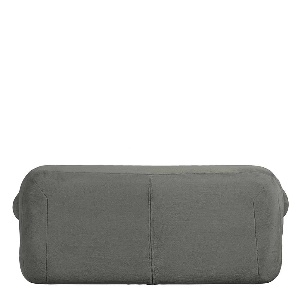 Design Zweisitzer Sofa Vernazza in Graugrün 183 cm breit