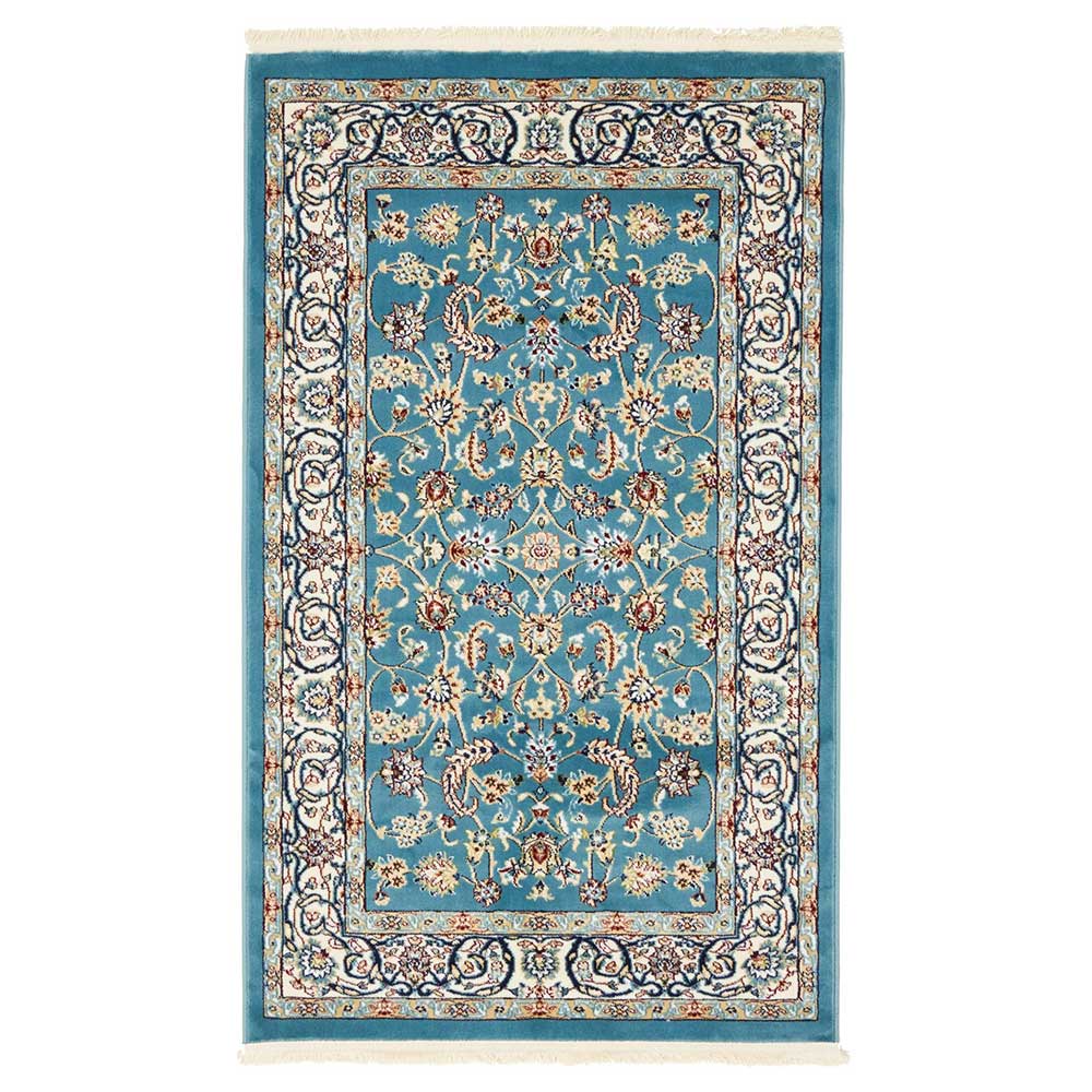 Wohnzimmerteppich Zenna im orientalischen Stil 245 cm breit