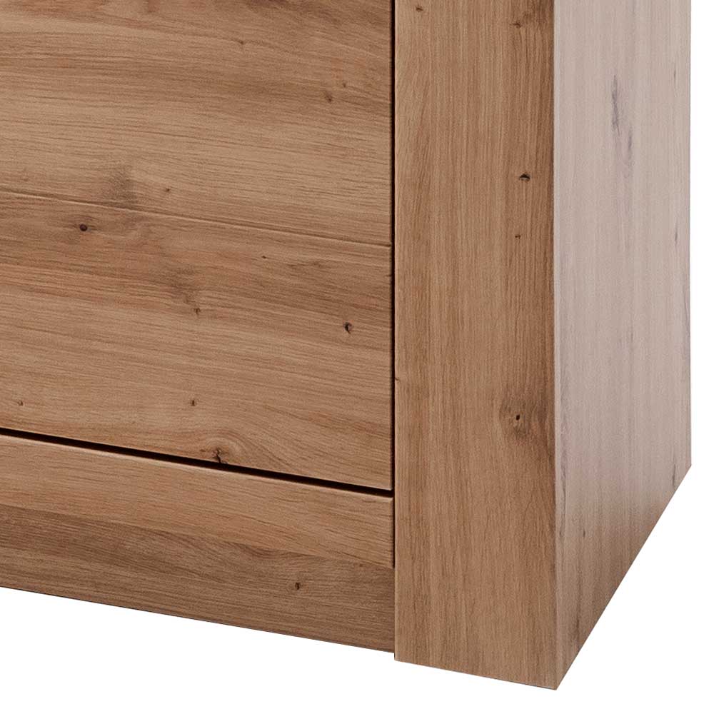 Sideboard Tridovina in Eichefarben 3-türig