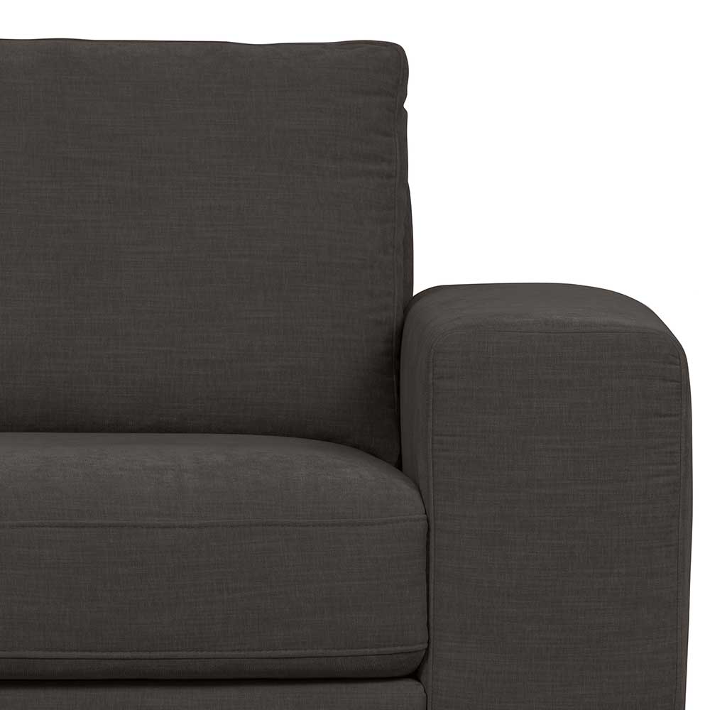 Sofa Element Trois in Anthrazit 115 cm breit