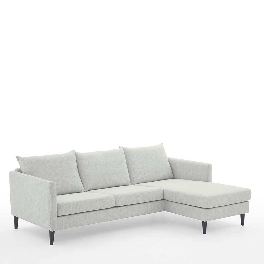 Offwhite Skandi Sofa Ratisca 227 cm breit mit Armlehnen