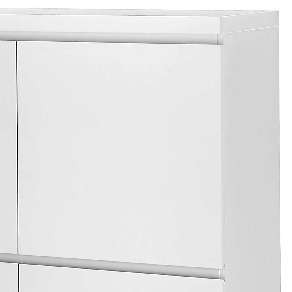 Highboard Meho in modernem Design mit Bügelgestell aus Metall