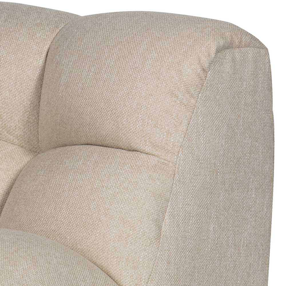 Modulsofa Eckelement Africo in Beige - modernes Design