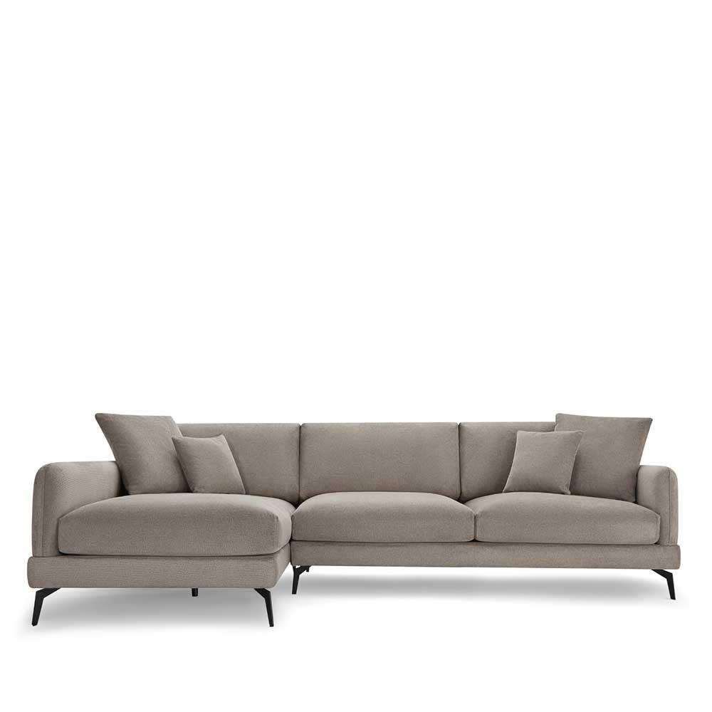 Skandi Design Ecksofa Rigori in Beige 290 cm breit