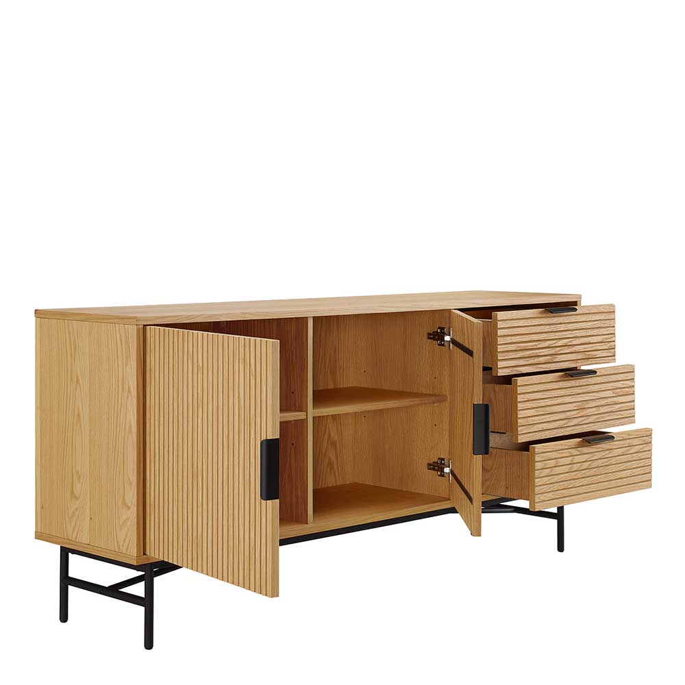 Esszimmersideboard Durian im Skandi Design 160 cm breit