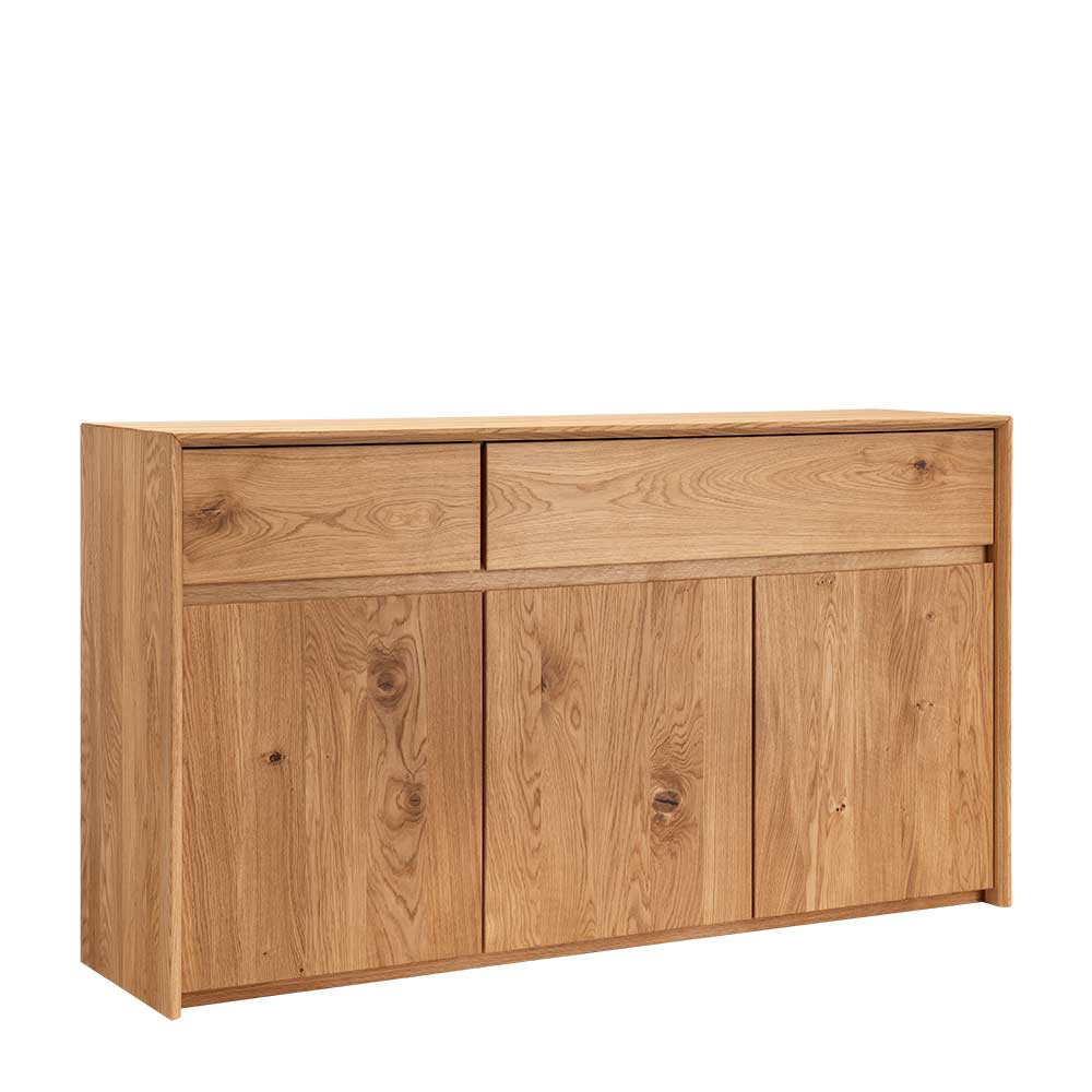 Sideboard Dump aus Wildeiche Massivholz 155 cm breit