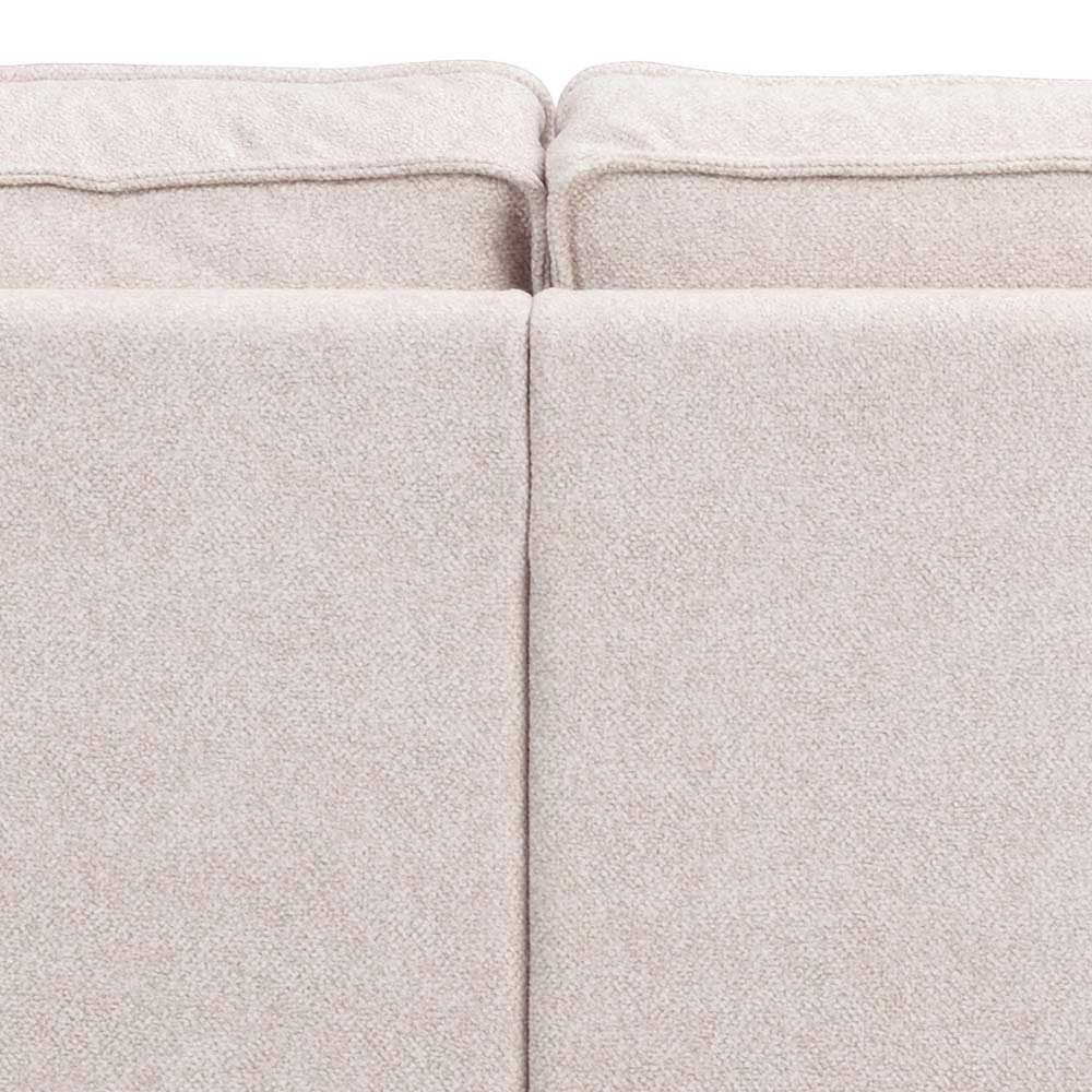 Dreisitzer Couch Tajibo in Beige 259 cm breit - 116 cm tief