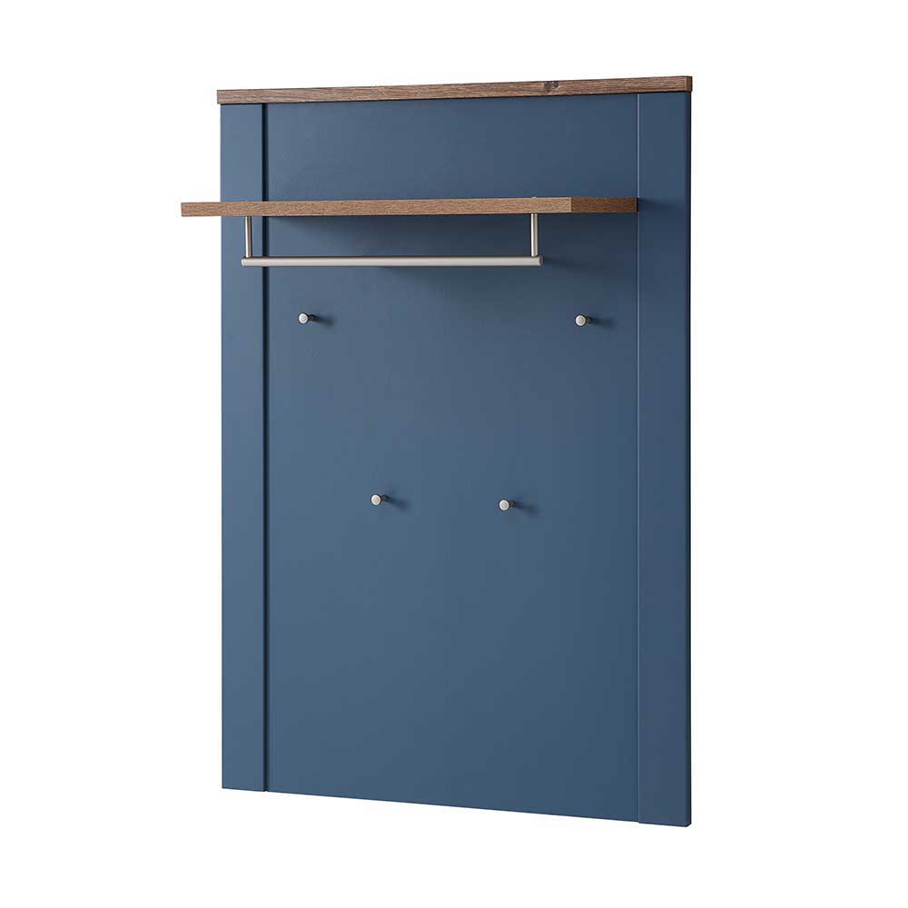 Komplett Garderobe Fanci im Landhausstil in Blau (fünfteilig)