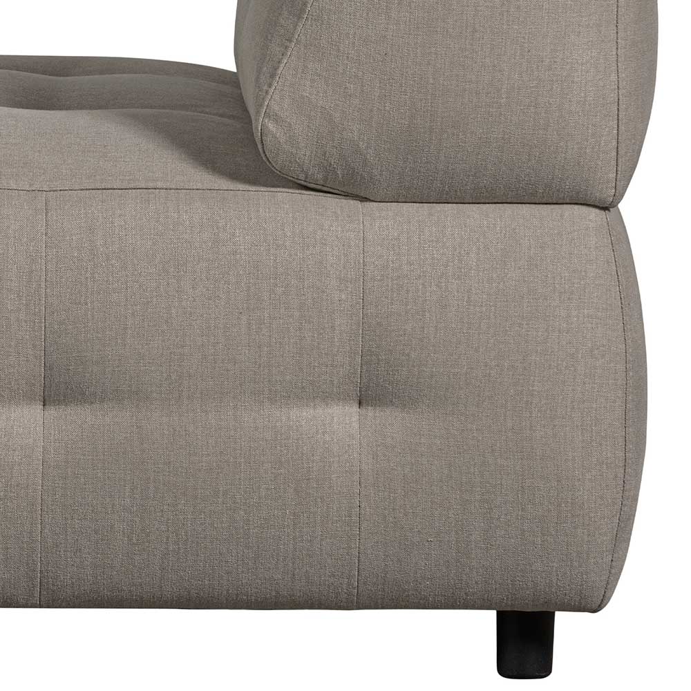 Graugrünes Modulsofa Element Metrianos in modernem Design 90 cm breit