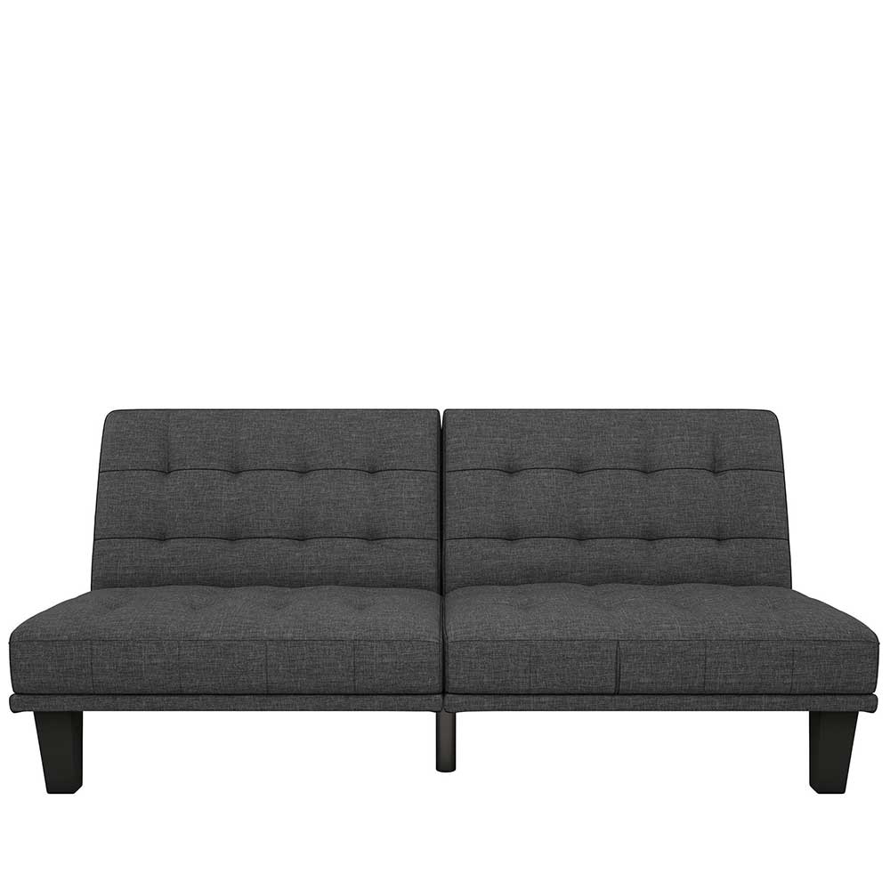 Graues Doppelschlafsofa Faith 185 cm breit und 95 cm tief