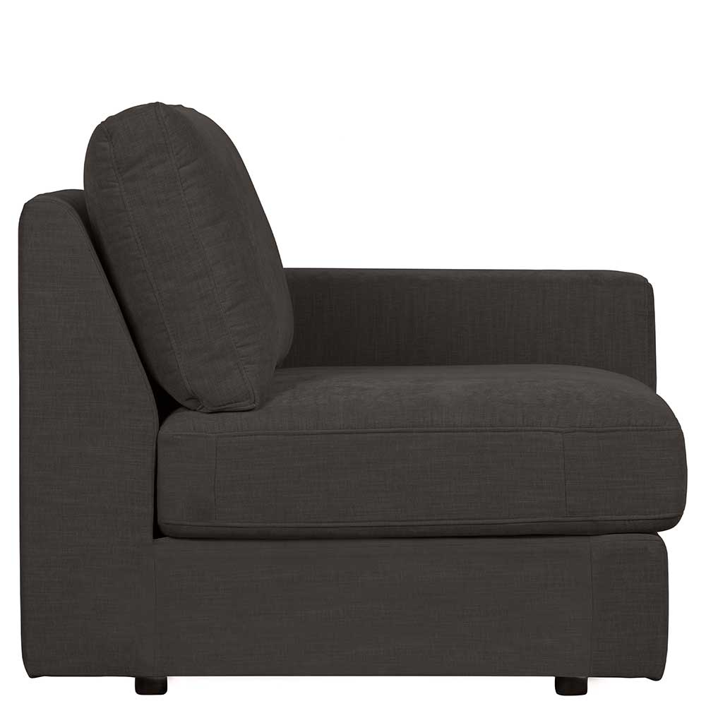 Sofa Element Trois in Anthrazit 115 cm breit