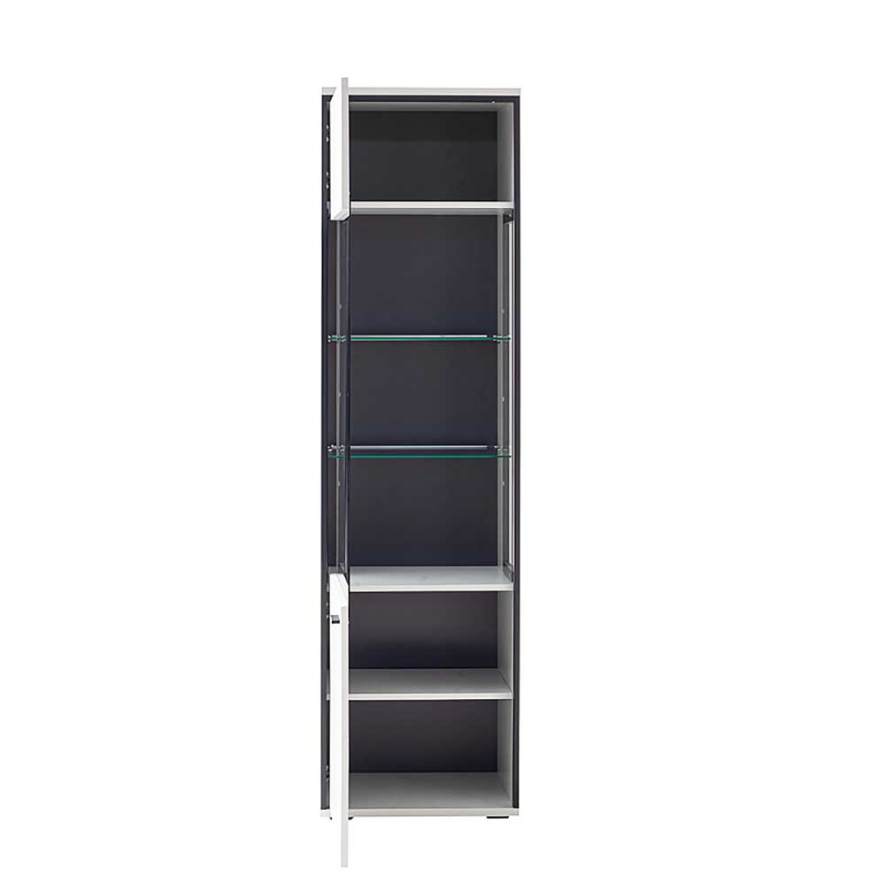 Schrank Vitrine Ukai in modernem Design 54 cm breit