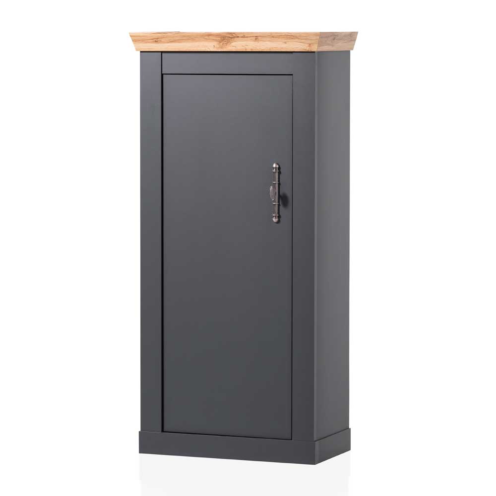 Wohnzimmerschrank Saridio 146 cm hoch im Landhausstil