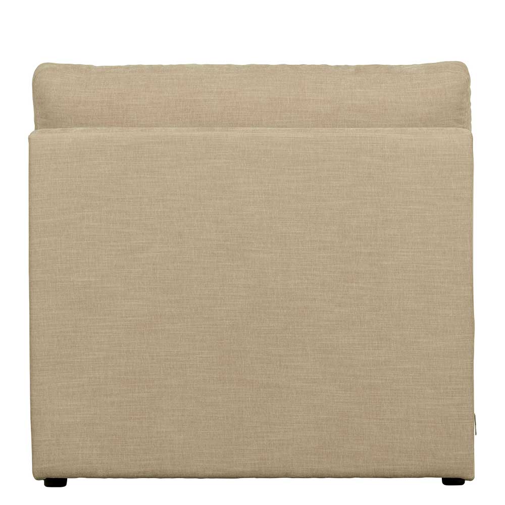 Einsitzer Couch Pilamonia in Beige Modulsofa Element