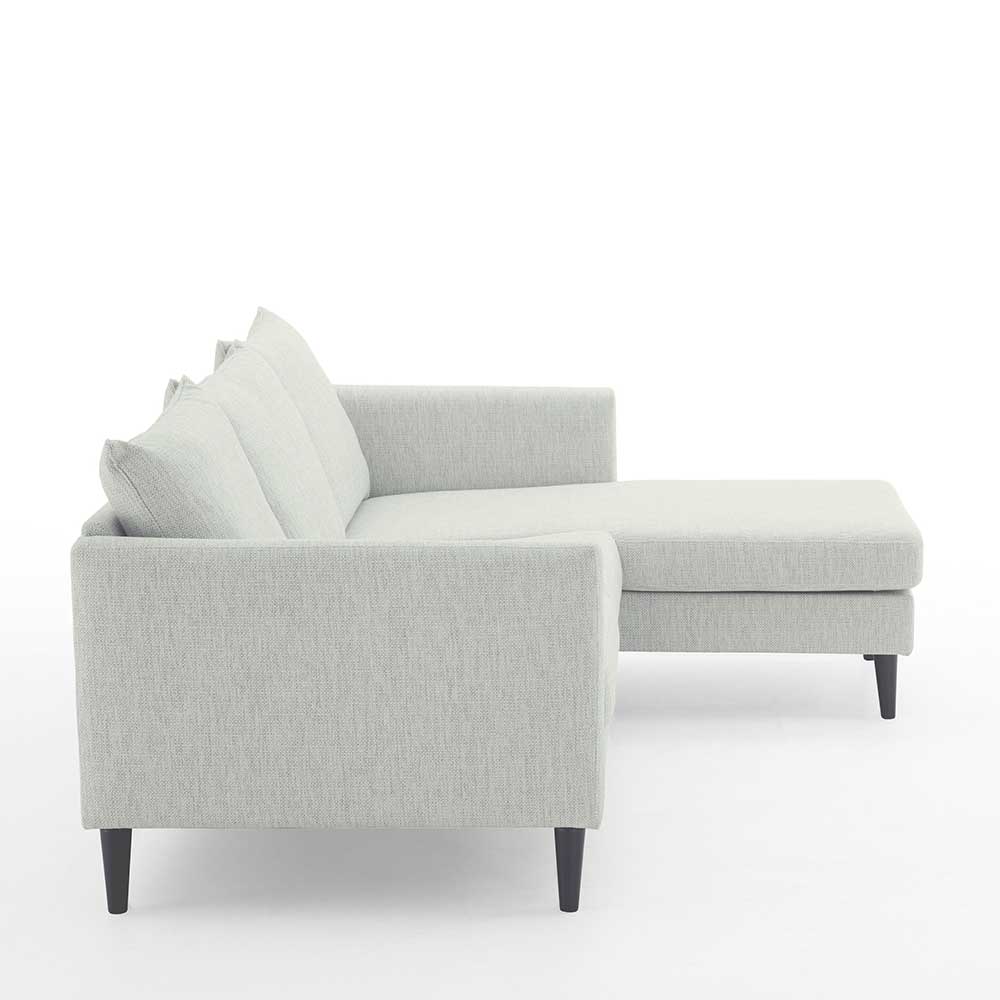 Offwhite Skandi Sofa Ratisca 227 cm breit mit Armlehnen