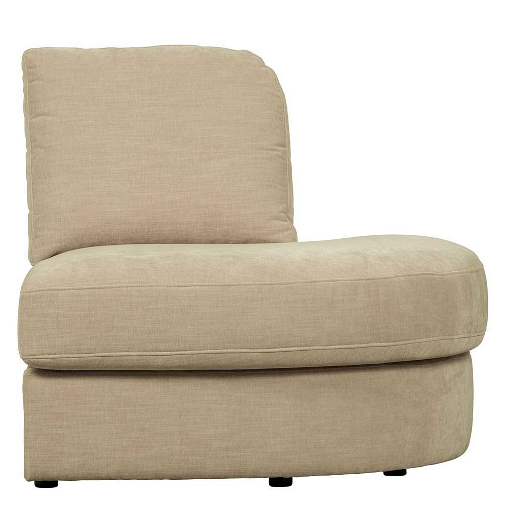 Zweisitzer Modulsofa Pilamonia in Beige - Rücken echt bezogen