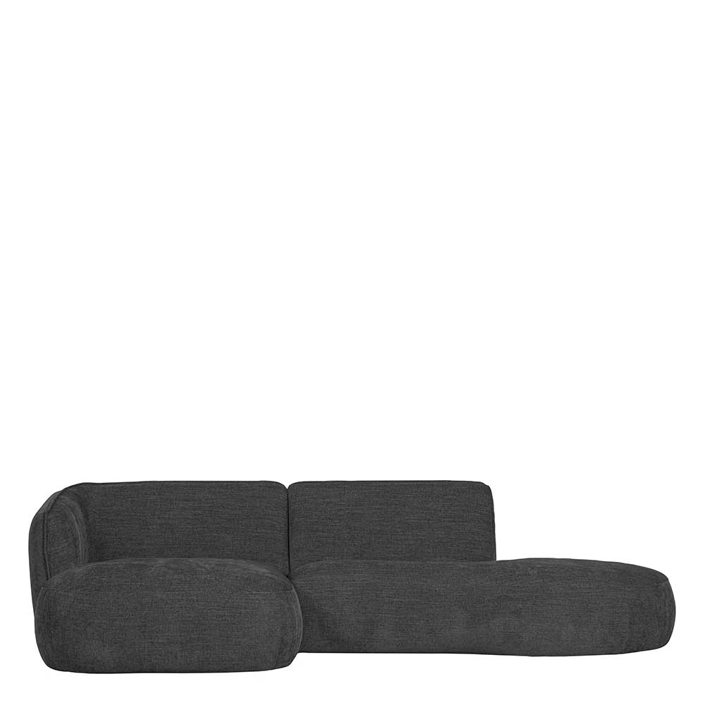 Modernes Polstersofa Emirello in Grau kurzer Schenkel rechts oder links