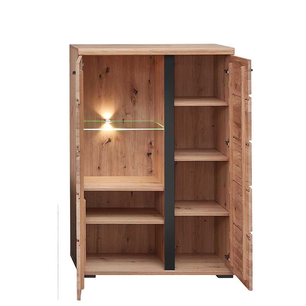 Esszimmer Highboard Cacervo mit LED Beleuchtung in modernem Design