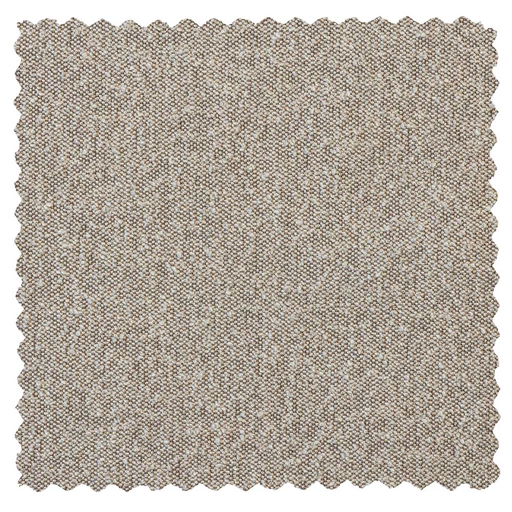 Lounge Sessel Zalau mit Boucle Stoff Bezug drehbar