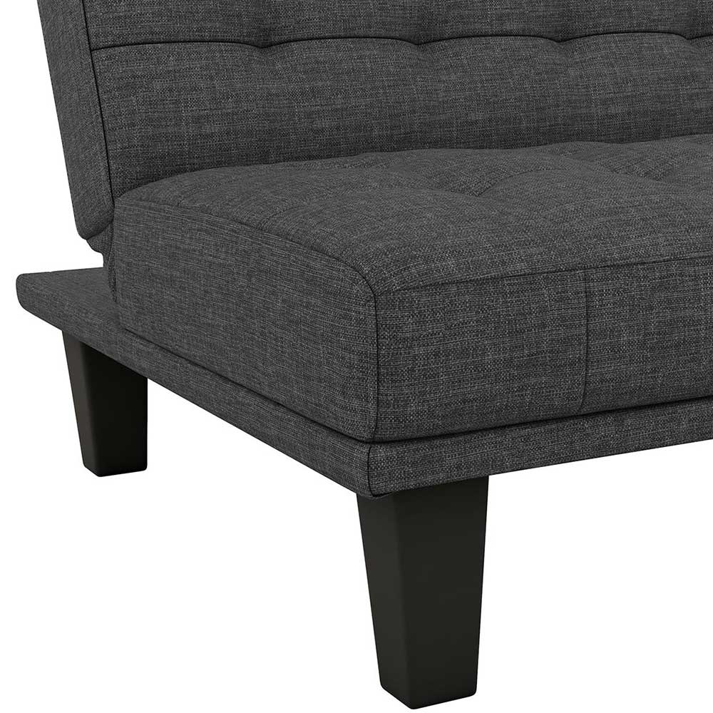 Graues Doppelschlafsofa Faith 185 cm breit und 95 cm tief